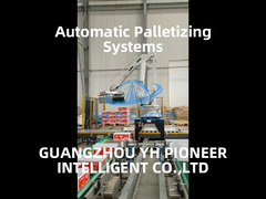 Paletizador automático de sacos com aço de carbono de alta resistência para necessidades de embalagem pesada