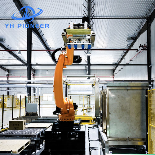 Latest company news about Aumentar a eficiência com o sistema automatizado de paletização da GUANGZHOU YH PIONEER INTELLIGENT CO.,LTD