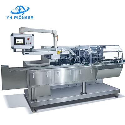 Bom preço Máquina de embalagem automática de caixas de aço inoxidável velocidade ajustável 1,5 kW on-line