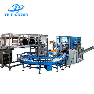 Bom preço Máquina de embalagem de frascos 220V 50Hz Construção de aço inoxidável Controle PLC on-line