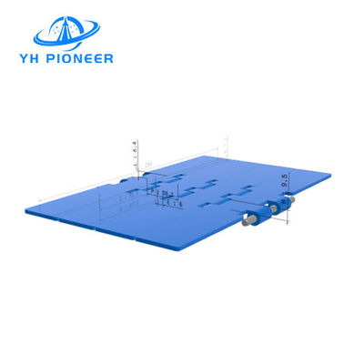 Bom preço 304 / 316 Chain plate de transporte de aço inoxidável com dobradiças duplas para carga elevada on-line
