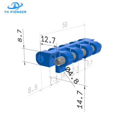 Bom preço Faixa modular ventilada com superfície POM perfurada para necessidades de transporte farmacêutico on-line