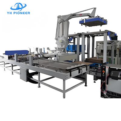 Bom preço Sistemas de paletização automática de camada completa 10kW 4-5 Axis Palletizer Machine on-line