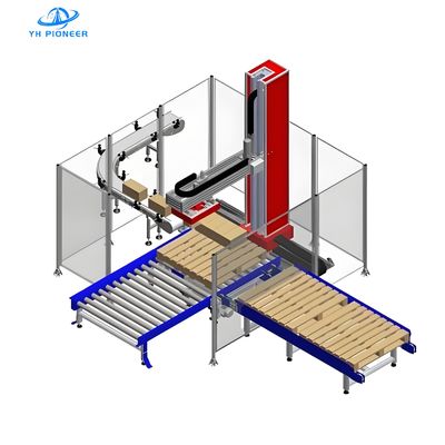 Bom preço Alta automação e baixa manutenção de paletização de coluna única com carga de braço de 100 kg para diversas aplicações industriais on-line