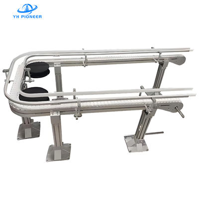 Bom preço Máquina transportadora de garrafas farmacêuticas higiênicas com material POM para transportador de garrafas estável e confiável on-line