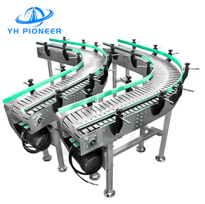 Bom preço Transportadores de manuseio de garrafas de 900 mm de altura ajustável com estrutura de aço inoxidável on-line
