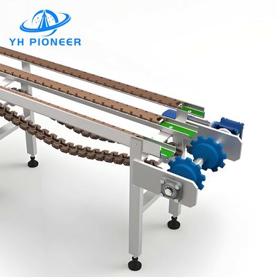 Bom preço Máquina transportadora de dupla cadeia de alta capacidade de manuseio de materiais Certificado CE on-line