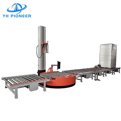 Bom preço Sistemas de paletização automática de alta precisão Paleteador de tambor com aço inoxidável on-line