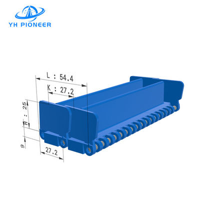Bom preço Cintura modular de topo plano de alta estabilidade com parede lateral para transporte e contenção de material robusto on-line