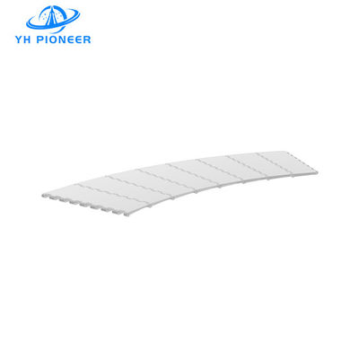 Bom preço Placa de cadeia transportadora de aço inoxidável com resistência de nylon para transporte lateral flexível on-line