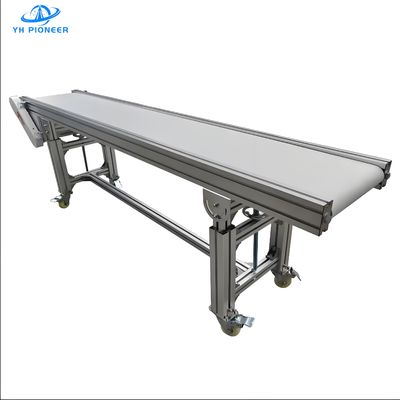 Bom preço Sistemas de transporte de sacos de superfície de PVC lisa para linhas de produção de alimentos e bebidas sanitários on-line
