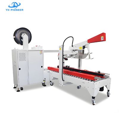 Bom preço 18m/min Máquina automática de vedação de caixas de cartão com largura de fita adesiva de 30 mm e 45 mm on-line