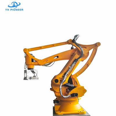 Bom preço 20~35 caixas/min Máquina robótica de embalagem de caixas de garrafas com sistema de divisão por servo on-line