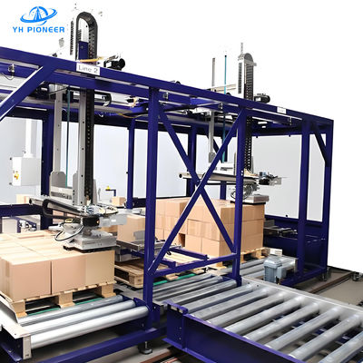 Bom preço Sistema robusto de paletização por galpão com tamanhos de paletes personalizáveis e consumo de ar de 110L/min on-line