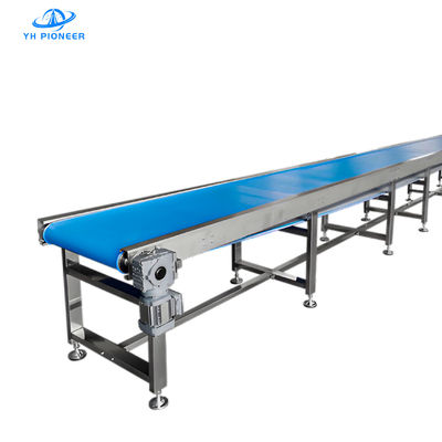 Bom preço Sistema de transporte de sacos personalizável para a indústria alimentar com velocidade de correia de 20 m/min e largura de transporte de 750 mm on-line