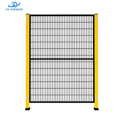 Bom preço Cercas de segurança de robôs modulares com características de montagem e desmontagem fáceis para vários requisitos de espaço de trabalho on-line