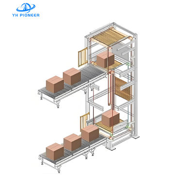 Bom preço Transportador automático vertical recíproco para transporte de caixas pesadas e paletes com carregamento e descarregamento de padrão E on-line