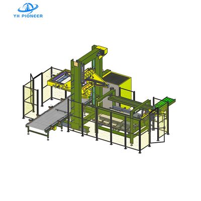 Bom preço Máquina de paletização de galpão estável e economizadora de espaço com estrutura de aço carbono para soluções de armazém compacto on-line