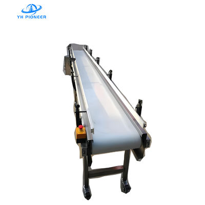 Bom preço Sistema de transportador de cintura branca higiênico com cintura de PU branca de qualidade alimentar para manuseio de material limpo e eficiente on-line