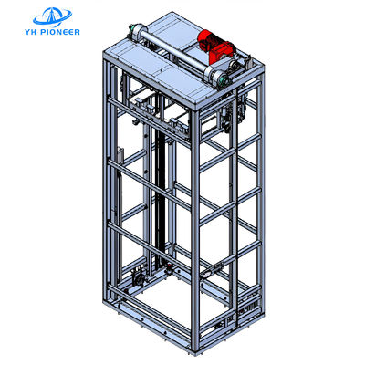Bom preço A poupança de espaço do elevador vertical recíproco com tamanhos de plataforma personalizados para soluções industriais compactas on-line