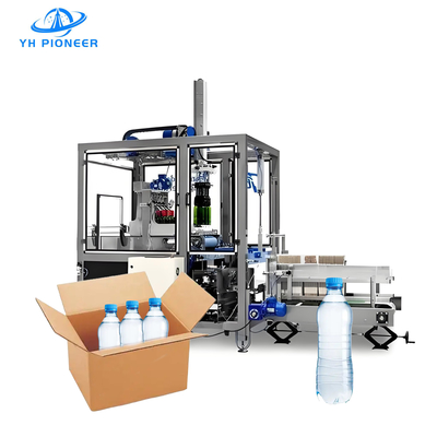 Bom preço Máquina automática de embalagem de caixas de água com construção de aço inoxidável para operações de eficiência energética on-line